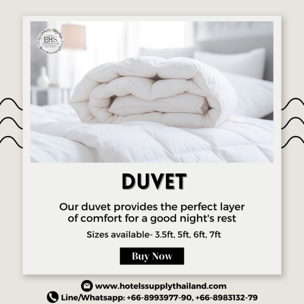 Duvet, Duvet Covers, Hotel Supply Thailand