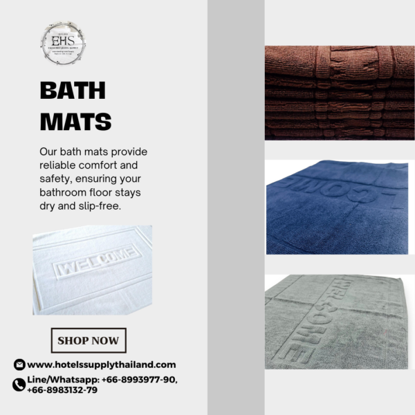 Mats, Rugs Mats, Bath Mats, Hotel Supply Thailand