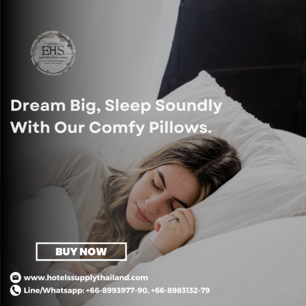 Hotel Supply Thailand, Pillow & Pillow Cover