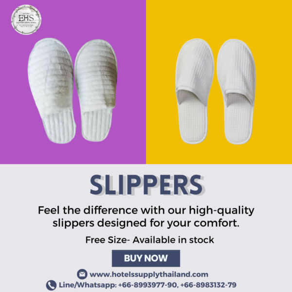 Slippers , Hotel Supply Thailand