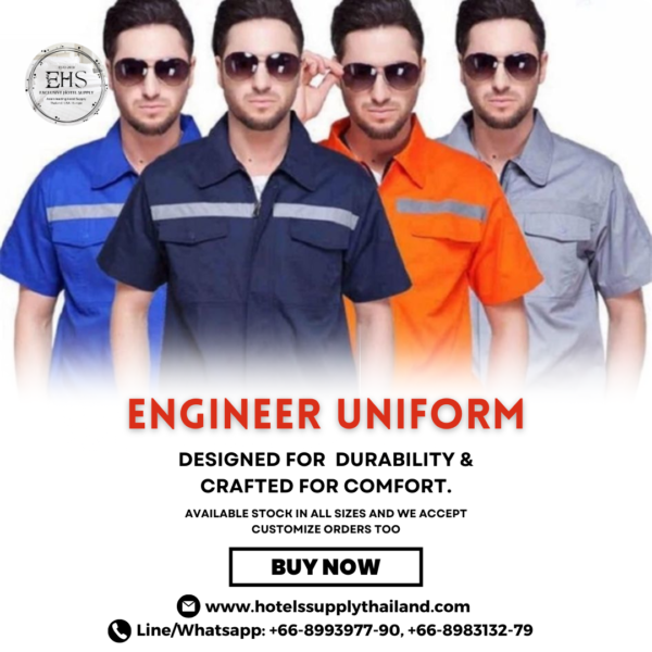 Engineer Uniform , Uniform , Hotel Supply Thailand