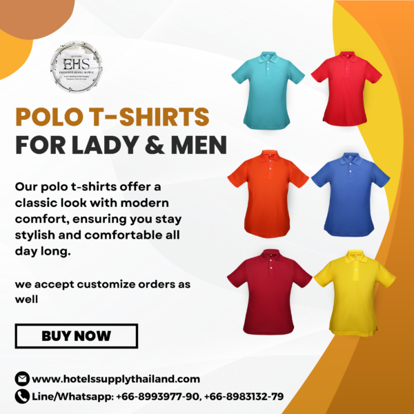 PoloTshirts, MenPoloTshirts, LadyPoloTshirts, HotelSupplyThailand