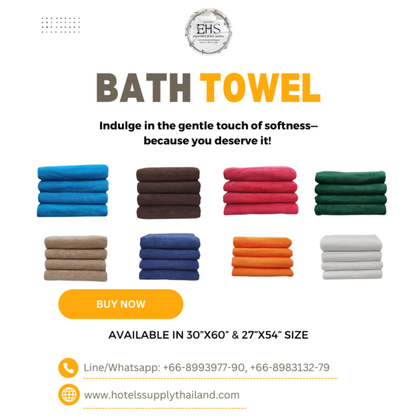 Hotel Supply Thailand, Towels, Bath Towel