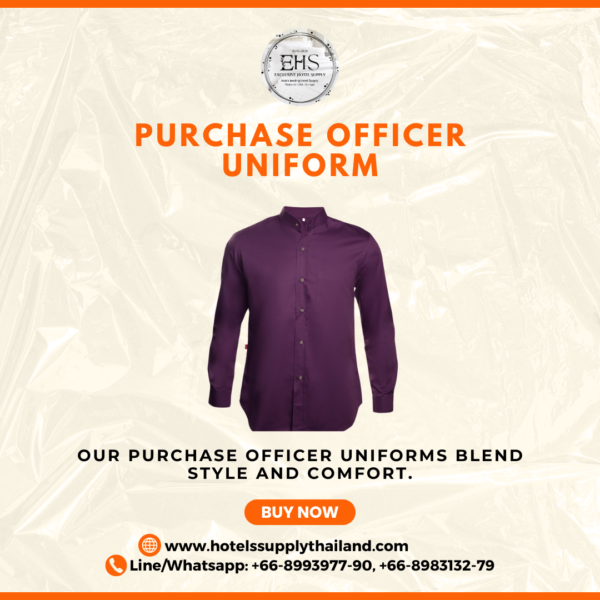 Uniform, PurchaseOfficerUniform, HotelSupplyThailand